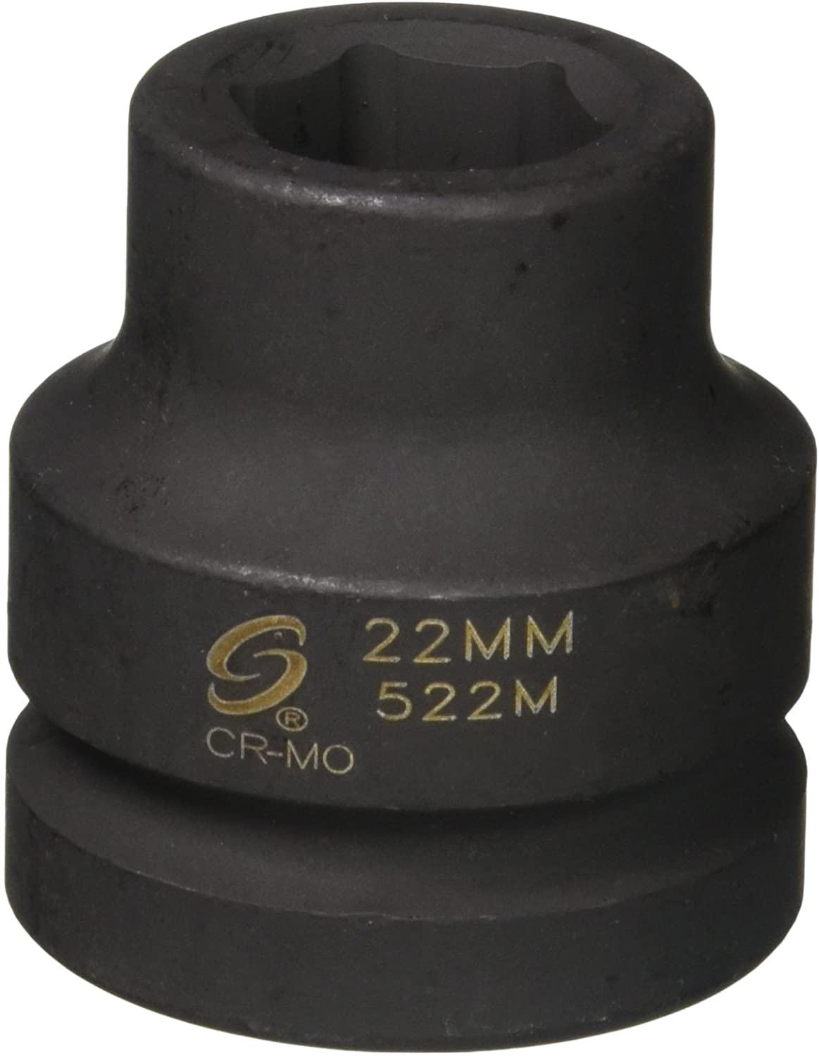 Sunex Tools 522M 1 in. Drive 22-mm Impact Socket - MPR Tools & Equipment