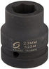 Sunex Tools 523M 1 in. Drive 23mm Impact Socket - MPR Tools & Equipment