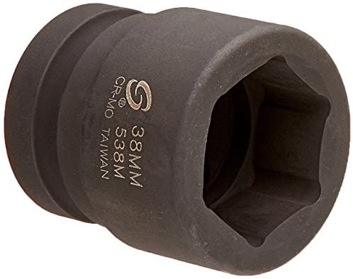 Sunex Tools 538M 1 in. Drive 38mm Impact Socket - MPR Tools & Equipment