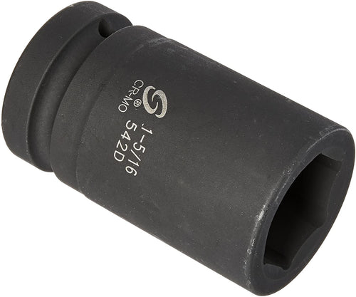 Sunex Tools 542D 1" Drive Deep 6 Point Impact Socket 1-5/16" - MPR Tools & Equipment