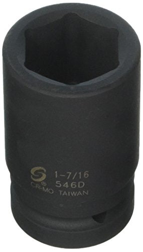 Sunex Tools 546D 1" Drive Deep 6 Point Impact Socket 1-7/16" - MPR Tools & Equipment