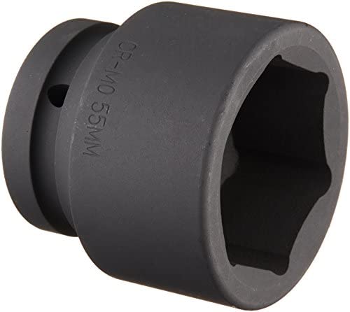 Sunex Tools 555M 1 in. Standard Drive 6 Point Metric Impact Socket, 55-mm - MPR Tools & Equipment