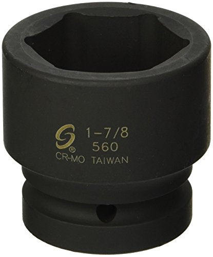 Sunex Tools 560 1" Drive Standard 6 Point Impact Socket 1-7/8" - MPR Tools & Equipment