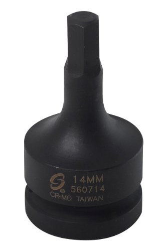 Sunex Tools 560714 1 in. Drive 14mm Hex Driver Socket - MPR Tools & Equipment