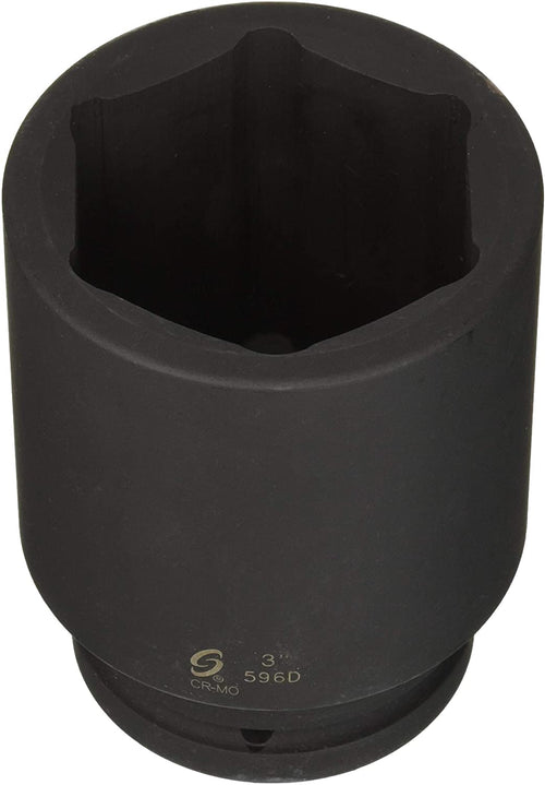 Sunex Tools 596D 1 in. Drive 3 in. Deep Impact Socket - MPR Tools & Equipment