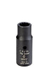 Sunex Tools 80810 1/4 in. Drive Semi-Deep Impact Flip Socket, 8 by 10mm - MPR Tools & Equipment