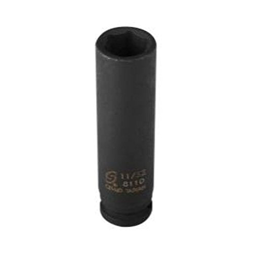 Sunex Tools 811D 1/4 in. Drive 11/32 in. Deep Impact Socket - MPR Tools & Equipment