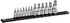 Sunex Tools 912313S 13Pc 1/4" 3/8" & 1/2" Drive Chrome Star Bit Socket Rail - MPR Tools & Equipment