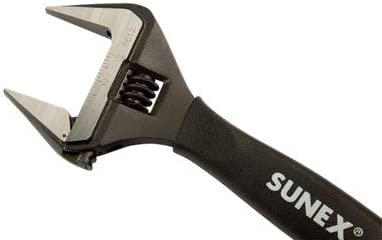 Sunex Tools 9612 Adjustable Wrench. 8" Wide Jaw - MPR Tools & Equipment