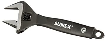 Sunex Tools 9612 Adjustable Wrench. 8" Wide Jaw - MPR Tools & Equipment