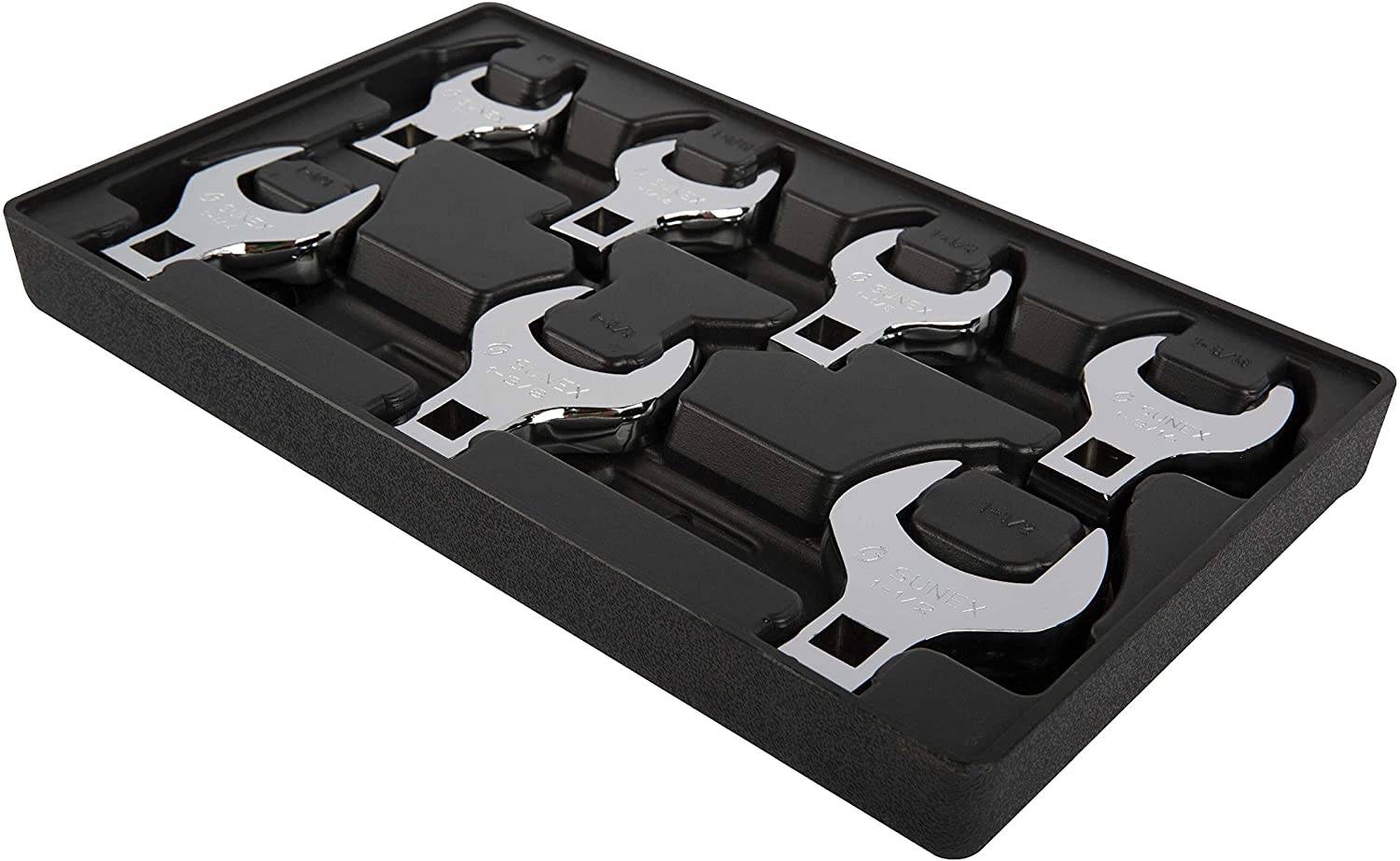 Sunex Tools 9720A 7 Piece 1/2" Dr. Jumbo SAE Crowfoot Wrench Set - MPR Tools & Equipment