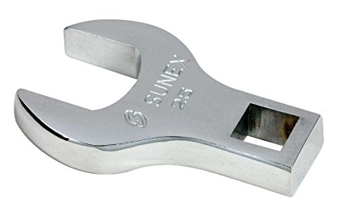 Sunex Tools 97325 1/2" Drive 25 mm Fully Polished Jumbo Straight Crowfoot Wrench - MPR Tools & Equipment