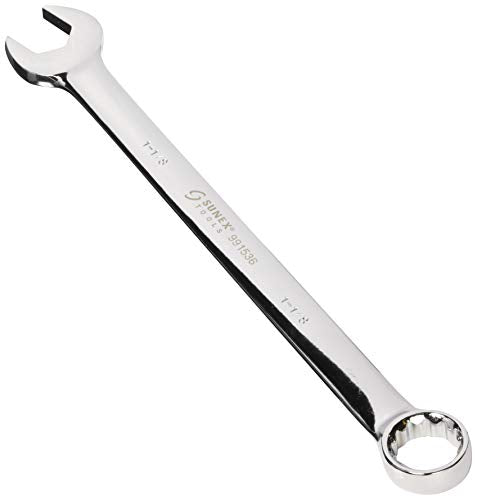 Sunex Tools 991536 1-1/8 in. Full Polished V-Groove Wrench - MPR Tools & Equipment