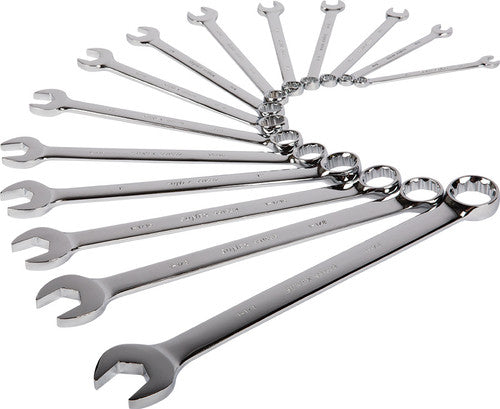 Sunex Tools 9915A 14 PC V-GROOVE SAE COMBINATION WRENCH SET - MPR Tools & Equipment