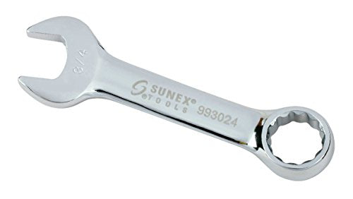 Sunex Tools 993024 3/4" Fully Polished Stubby Combination Wrench - MPR Tools & Equipment