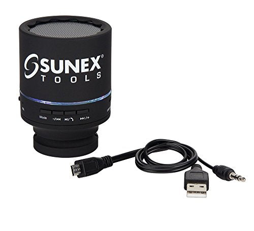 Sunex Tools BTSPEAKER Sunex Tools Bluetooth Socket Speaker, Black - MPR Tools & Equipment