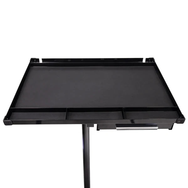 Sunex 8019B Deluxe Adjustable Work Table with Drawer, Black