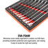 Sunex 9911M 13-Piece Metric V-Groove Combination Wrench Set in EVA Foam, 7mm-19mm
