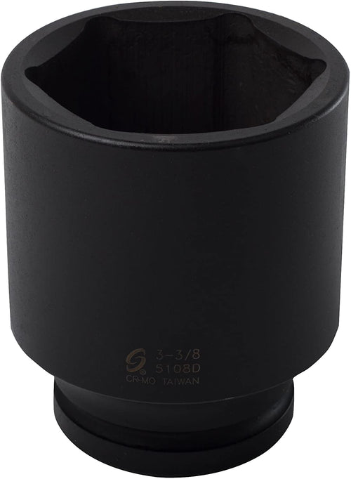 Sunox 5108D 1-Inch Drive 3-3/8-Inch Deep Impact Socket - MPR Tools & Equipment