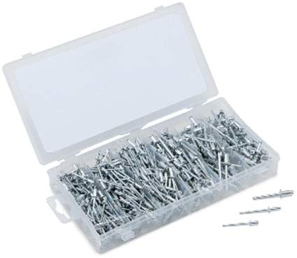 TITAN 500 Piece Aluminum Rivet Assortment - MPR Tools & Equipment