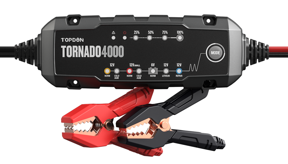 TOPDON TDT4000 Tornado 4000 Battery Charger - MPR Tools & Equipment