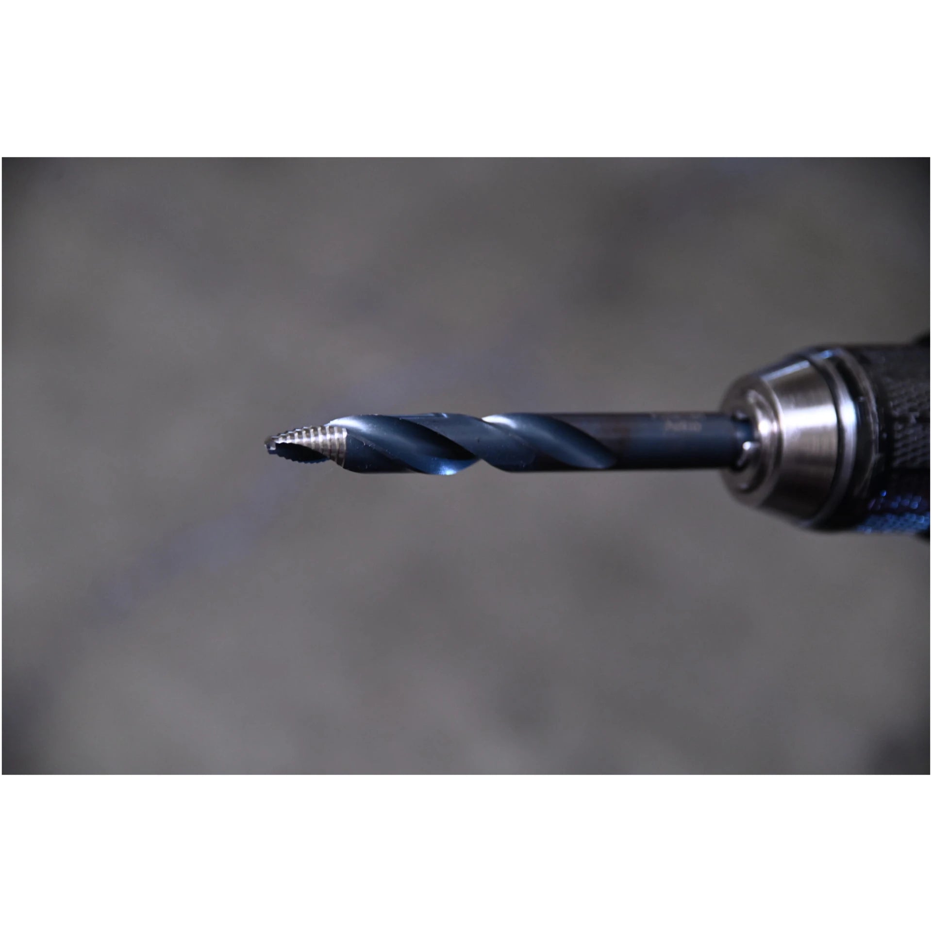 Astro Pneumatic TS21 TurboStep HSS drill bit tip close-up highlighting patented stepped-tip design