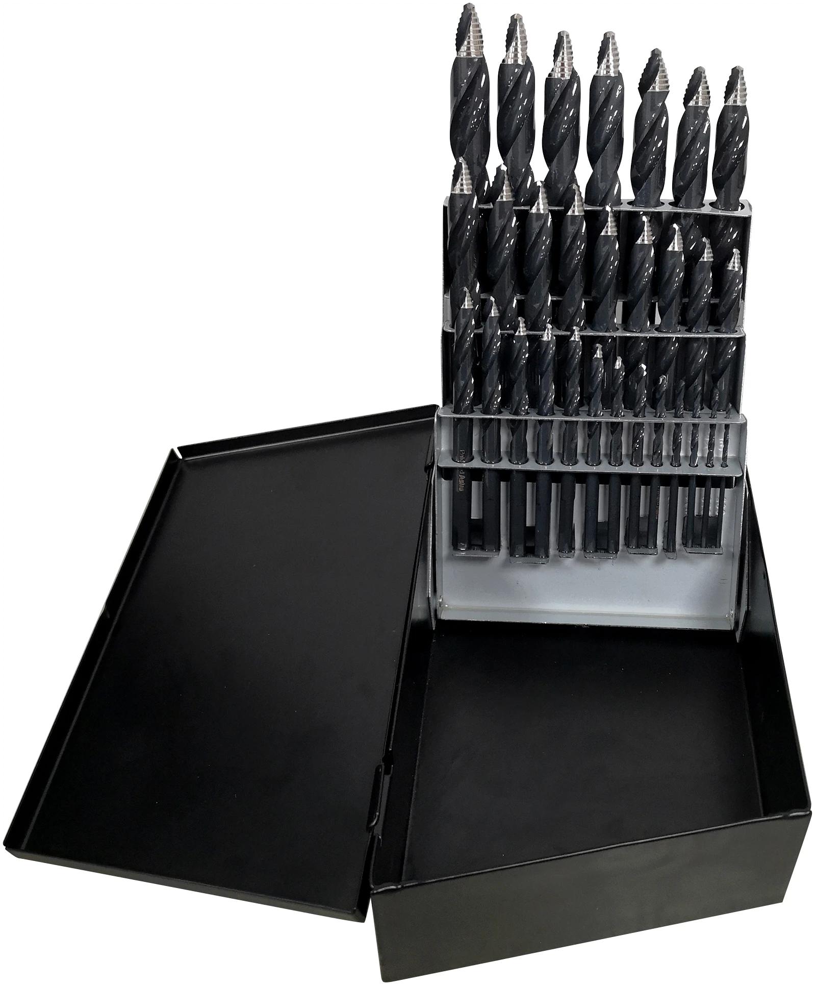 Astro Pneumatic TS29 ONYX 29pc TurboStep HSS Reduced Shank Drill Bit Set