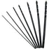 Astro Pneumatic AST-TS7 ONYX 7pc TurboStep Aircraft Length Drill Bit Set - fan arrangement on white background