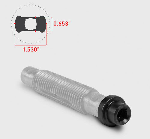 Tiger Tool 15100 Leaf Spring Pin Socket (1.530" x .653") - MPR Tools & Equipment