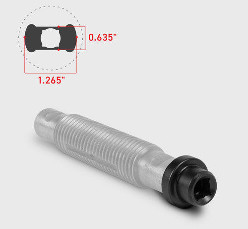 Tiger Tool 15106 Leaf Spring Pin Socket (1.265" x .635") - MPR Tools & Equipment