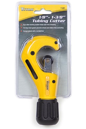 Titan 11491 1/8-Inch-1-3/8-Inch Tubing Cutter - MPR Tools & Equipment