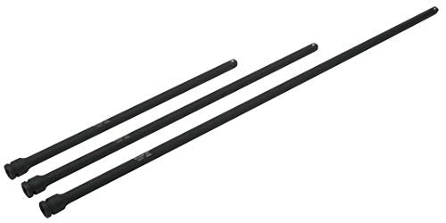 Titan 42173 3-Piece 1/2-Inch Drive Extra Long Impact Extension Set - MPR Tools & Equipment