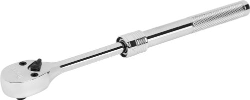 Titan Tools 12184 1/4" Drive Extendable Reversible Ratchet, Extends From 12-1/4" To 17-3/4", 72-Tooth - MPR Tools & Equipment