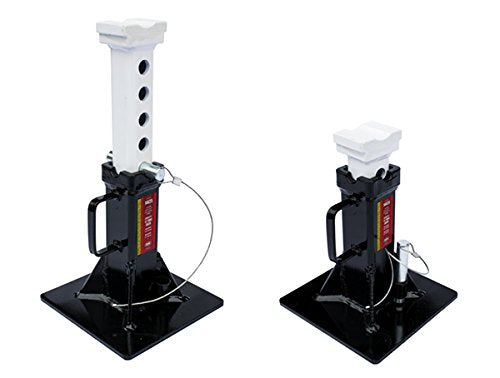 Titan Tools 14425 Shop Equipment 24 Ton Heavy Duty Jack Stands, Pair - 12 Ton Capacity Each - MPR Tools & Equipment