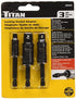 Titan Tools 15210 3 in. Locking Socket Adaptor Set-3 pieces - MPR Tools & Equipment