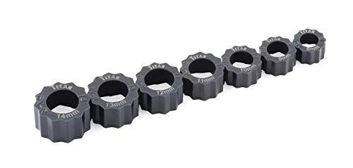 Titan Tools 16057 7-Piece Disposable Damaged Bolt Extractor Ring Set - MPR Tools & Equipment