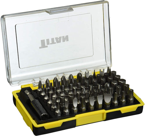 Titan Tools 16061 61 pieces Screwdriver and Security Bit Set - MPR Tools & Equipment