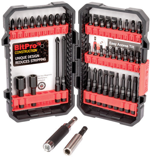 Titan Tools 16275 42-PIECE IMPACT DRIVER BIT SET - MPR Tools & Equipment