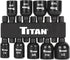 Titan Tools 16298 9pc Magnetic SAE Impact Nut Driver Kit, 1/4"-1/2" - MPR Tools & Equipment