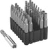 Titan Tools 16633 33-pc 2" Long Security Bit Set, (4) Spanner, (4) Triwing, (3) Torque, (9) Tr Torx, (12) Tr Hex - MPR Tools & Equipment