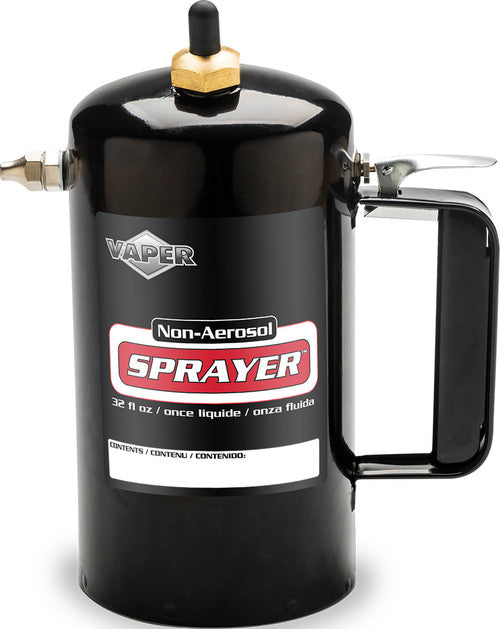 Titan Tools 19422 NON-AEROSOL REFILLABLE SPRAYER (BLACK), 32 OZ, 80-150 PSI - MPR Tools & Equipment