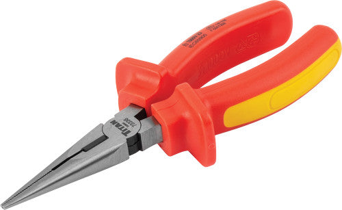 Titan Tools 73336 6" Insulated Long Nose Pliers - MPR Tools & Equipment