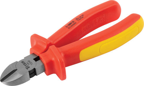 Titan Tools 73346 6" Insulated Diagonal Cutting Pliers - MPR Tools & Equipment