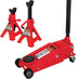 Tobeq HJ5913+HJ2802A 3-Ton Capacity Floor Jack & Jack Stands Combo Kit - MPR Tools & Equipment