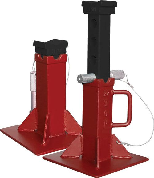 Tobeq JS22000A 22-Ton Pin Type Jack Stands (Pair) - MPR Tools & Equipment