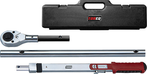 Tobeq TWSB600F 3/4" DRIVE SPLIT BEAM EXTENDABLE TORQUE WRENCH WITH DETACHABLE RATCHET, 200-600 FT-LB - MPR Tools & Equipment