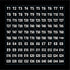 Tool Grid 51061 Torx Identification Labels Set (4 Sheets/Bag) - MPR Tools & Equipment