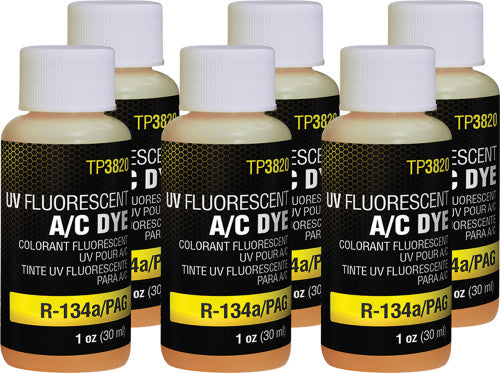 Tracerline TP3820-1P6 DYE,A/C,PAG,6X1OZ,NEW - MPR Tools & Equipment