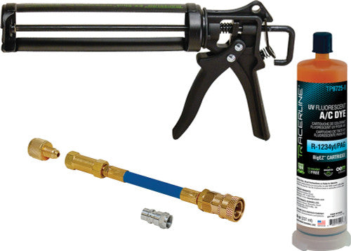 Tracerline TP9792-BX EZ-SHOT DYE INJECTION KIT WITH A/C DYE FOR R-1234YF/PAG - MPR Tools & Equipment