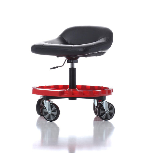 Traxion 2-230 Monster Seat II Mobile Rolling Gear Seat W/All-Terrain 5" Casters - MPR Tools & Equipment